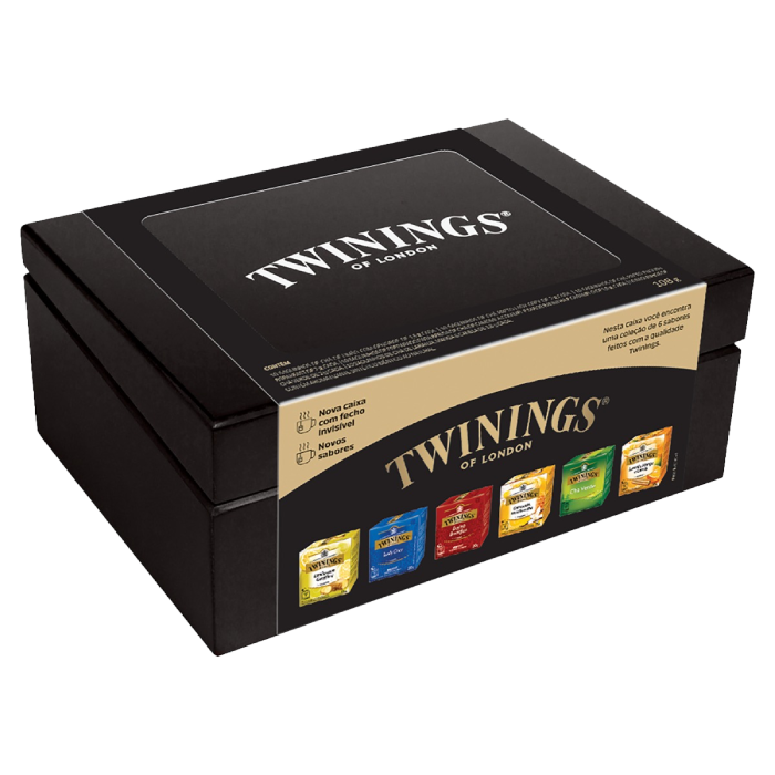 AB CHA TW ESTOJO MADEIRA 6U SABORES MISTOS